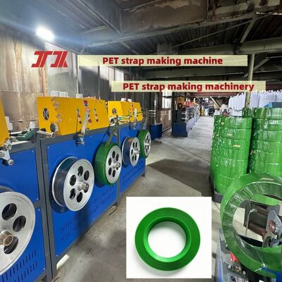 Mesin Strapping PET Peralatan produksi strapping PET Berkecepatan Tinggi 9–16mm dengan biasanya 100-600kg/hpur
