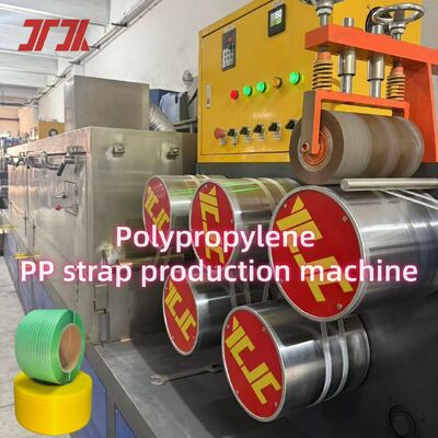 5-19mm Otomatis PP Strapping Band Produksi Line 250-300m/min Kecepatan berlari
