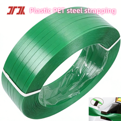 9-32mm Poliester PET Strapping Tali Pengepakan Tahan Lama Untuk Logistik & Pengiriman