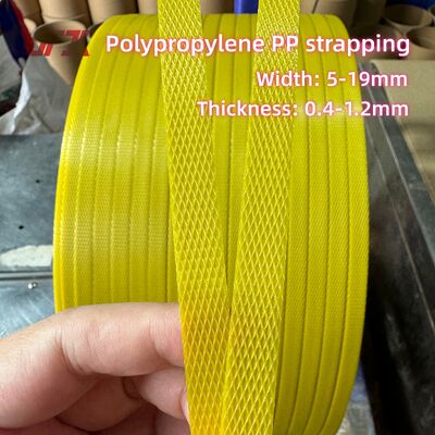 5-19mm High Strength PP Packing Belt Strapping With Long Length 7000m/roll