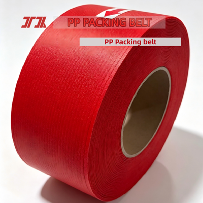 PP ramah lingkungan Packing Strap transparan 5 ′ 19 mm PP Strapping belt untuk Alat Strapping Otomatis