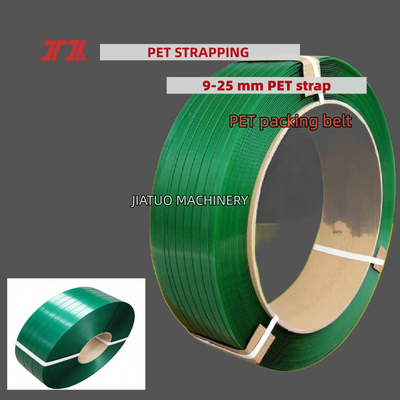 Pita pengemasan PET kecepatan tinggi 15mm untuk alat pengemasan pneumatik