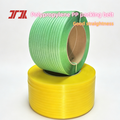 100% Polypropylene PP Packing Belt 5mm PP Packing Straps untuk Mesin Strapping Otomatis