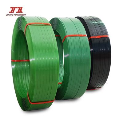 9-32mm Polyester PET Packaging Strap Ganti Strip Baja Dengan Ketegangan Tinggi 350-1100kgf