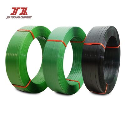 Mesin pembuatan tali PET otomatis dengan kapasitas 220-250kg/H Lebar tali 9-32mm Menggunakan bahan serpihan botol PET 100% daur ulang