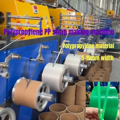100% Polypropylene PP Strapping Production Line PP strap making machine with Automatic Screen Changer