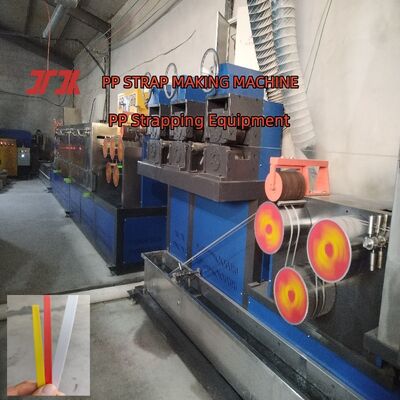 100% Polypropylene PP Strapping Production Line PP strap making machine with Automatic Screen Changer