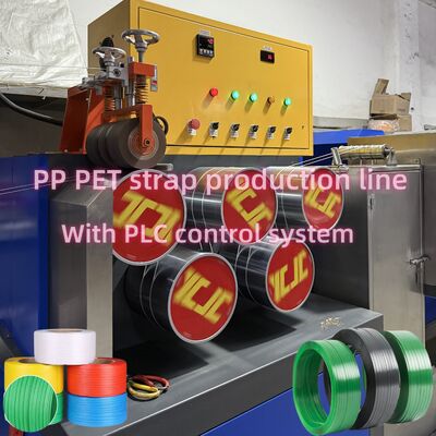 Mesin Pembuat Strapping PP 5mm Peralatan Produksi Sabuk Kemasan PP