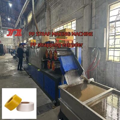 PP Strapping Belt Waterproof PP Packing Belt untuk penyimpanan gudang lembab
