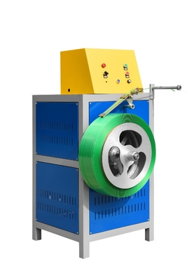 750W Strapping Winder Machine Untuk PET PP Straps Packing Belt Winding