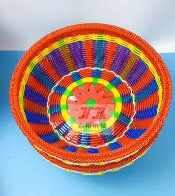 22KW Plastic Imitation Rattan Making Machine Line Produksi 4-Strap PP/PE Rattan Artificial Making Machine