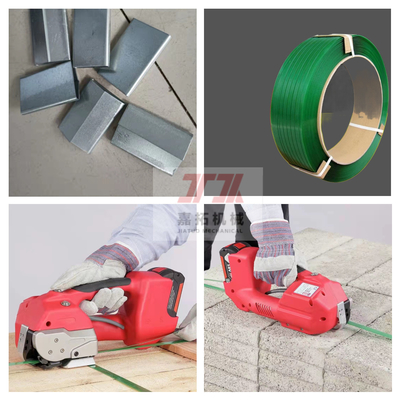 0.4-1.2mm PP Band Handheld Strapping Machine Untuk Baja Tekstil Kertas
