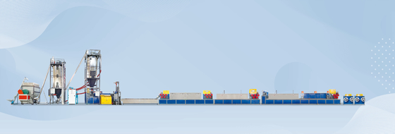 200kw PET Strapping Roll Mesin Manufaktur