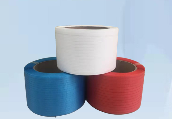 Disesuaikan Kekuatan Tegangan Tinggi Warna Sabuk Plastik PP Packing Strapping Band