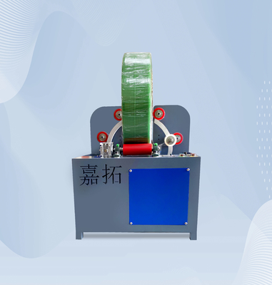 Pet PP straps 550w motor coiling unit winder machine straps produksi membuat mesin winder