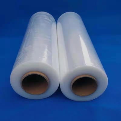 Kemasan Plastik Shrink Wrap PE Cling Pallet Stretch Jumbo Roll Film