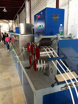 PLC Control PP Strapping Roll Making Machine Dengan Non-Stop Screen Changer