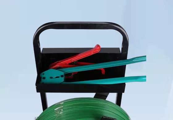 Mesin Strapping Genggam Manual 260mm/s 0.4-1.0mm Polypropylene Strap Sealing