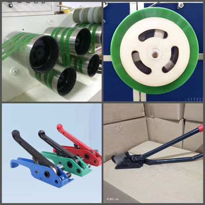 Jalur produksi strapping PET kecepatan tinggi 9-32mm mesin strapping PET PP strapping PET