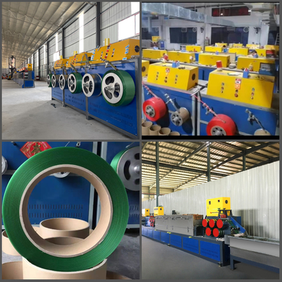 Packing Otomatis PET Strap Winder Mesin Ekstrusi Mekanik