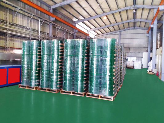 0.6-12mm PET Strap Making Machine Konstruksi Daur Ulang Mesin Pengolahan Pita PET Berkecepatan Tinggi