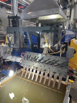 Single Screw PP Strap Making Machine 1 sampai 4 Polypropylene Strapping Extrusion Line Mudah Operasi & Pemeliharaan PP Strap