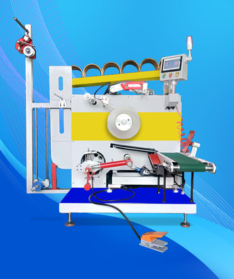 Dual Servo Motor PP Strap Winder Winding Machine Untuk Strapping Band