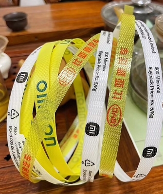 Kontrol layar sentuh PLC Konsumsi daya 2,5KW dari mesin pencetakan pita Strapping