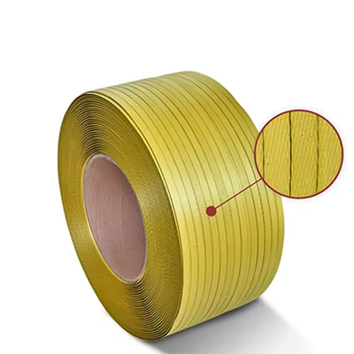 PP Strip Roll Manual Packing Polyester Strapping Belt Roll untuk Logistik Pallet Banding