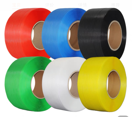 150-200kg/h PP Strapping Strap Band Line Produksi dengan Extruder Sekrup Tunggal atau Ganda