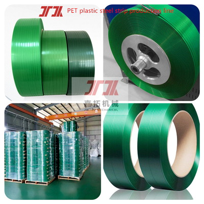 Pita pengemasan PET tahan dingin fleksibel 9-32mm Tali untuk pengemasan yang aman