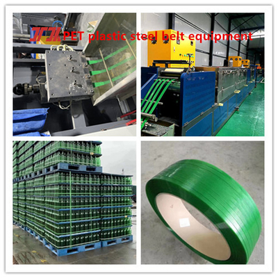 Taiwan Fotek PLC Control System Mesin pembuatan PET STRAP untuk 100% botol yang didaur ulang