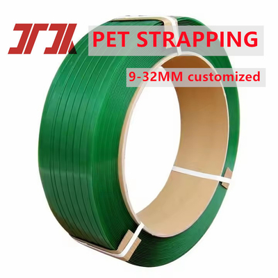 Supplier Of Polyester PET Strapping untuk pengemasan kargo kekuatan tegangan tinggi