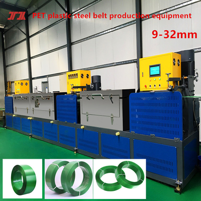 Mesin kemasan peralatan sabuk baja PET plastik PET plastik baja extruder sabuk dengan 100-600KG/H