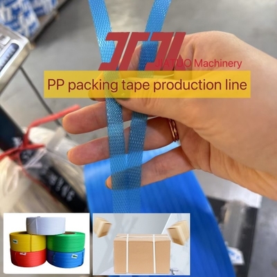 Mesin plastik PP jalur produksi pita pengikat PP peralatan pengikat plastik PP PP pengikat dengan 100% PP polypropylene bahan daur ulang