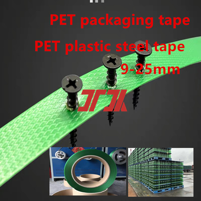 High speed model 16080 PET plastik baja tali tali PET tali PET untuk tali pallet PET