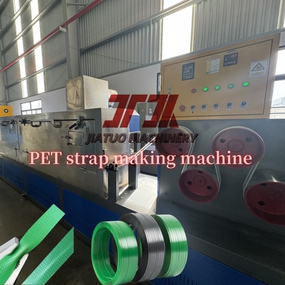 6 Straps Output PET Strap Extrusion Line Mesin Strapping Plastik Dengan Simens Motor