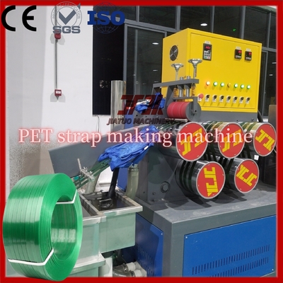 Lini Produksi Pita Strapping PET Mesin Pembuat Tali Plastik dengan Kontrol PLC