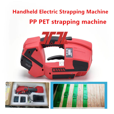 Mesin Strapping Listrik Genggam PP PET Alat Strapping Listrik Ikatan Peleburan Panas