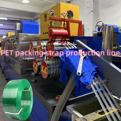 Lini Produksi Tali PET Otomatis 120KW Untuk Aplikasi Industri Dengan Filter 3.5m2