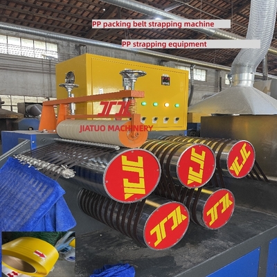 PLC Control PP Strap Band Extrusion Line 240V Produksi sabuk otomatis