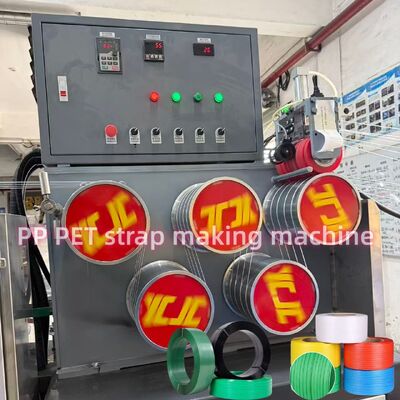 5-19mm Plastic Polypropylene PP Strap Extrusion Machine Dengan Pengganti Layar Otomatis
