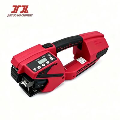 13-19mm Handheld Strapping Tool Battery Mesin Strapping Listrik Dengan 2 Baterai