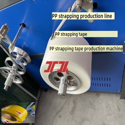 PP Strap Making Machine Mesin Manufaktur PP Strap Six Straps Output Untuk 400KG/H Deskripsi Produk dari PP Strap Making Machine: