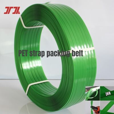 Sabuk Pengepakan Tali PET 9-32mm Dengan Ketegangan Tinggi 350-1000kgf Dan Penggunaan Mesin Strapping Otomatis