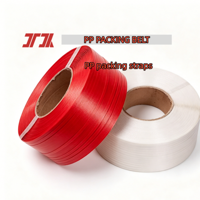 15mm PP Strapping Strap PP packing belt Automatic Strapping Band untuk Mesin Pengemasan