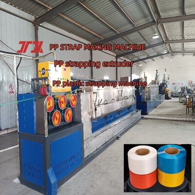 Mesin Pembuat Sabuk PP Kustom Peralatan Sabuk Strapping PP dengan Model Output Ekstrusi Berbeda
