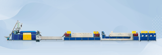 2 Belts PP Strap Band Extrusion Line 100kg/jam