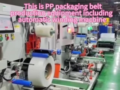 Mesin pembuatan tali PP PP jalur produksi tali