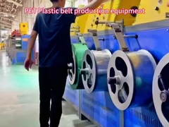 Peralatan produksi sabuk baja plastik PET
